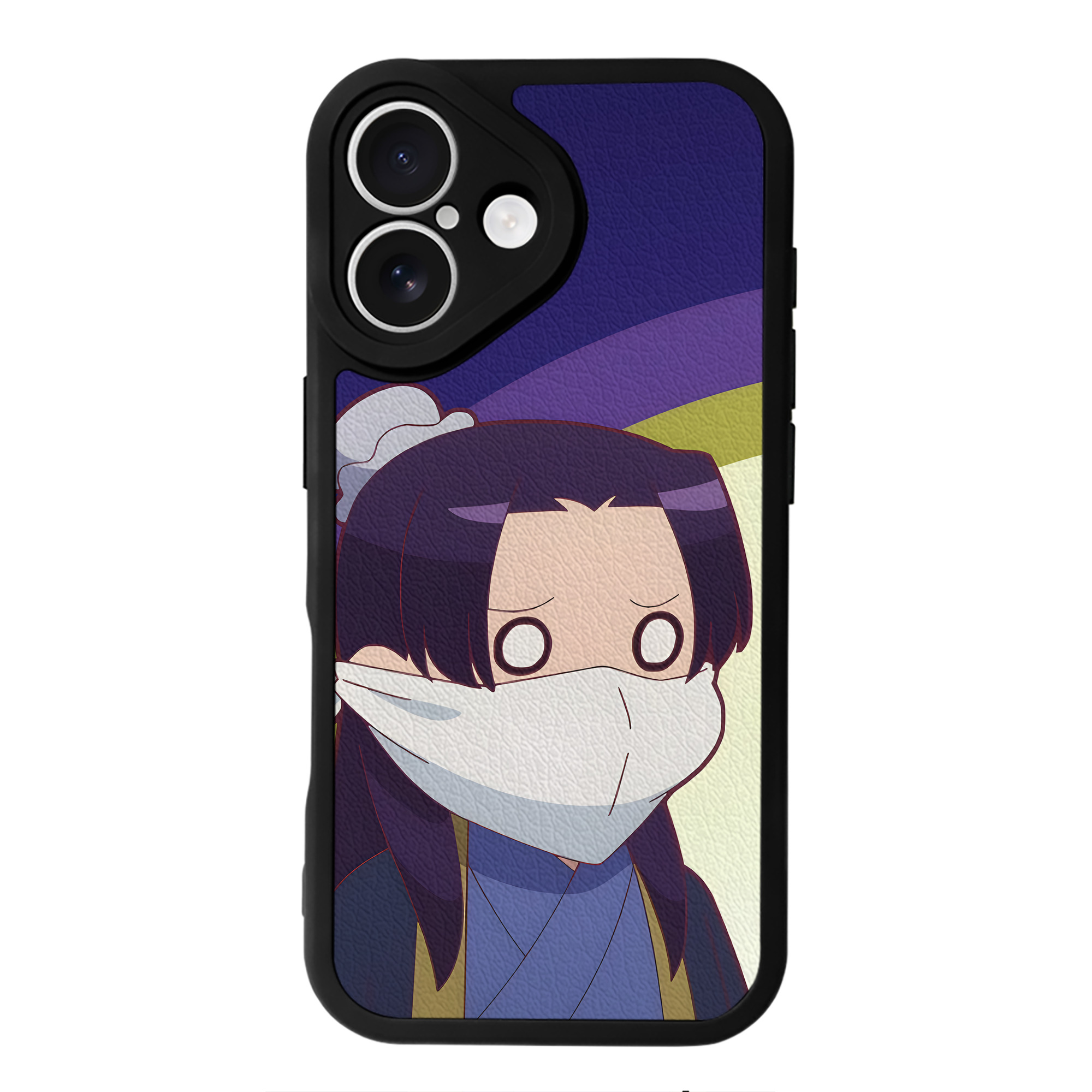（画像用） 薬屋のひとりごと The Apothecary Diaries 【iPhone 16シリーズ対応】シリコンスマホケース（レザー調） 材質：シリコン